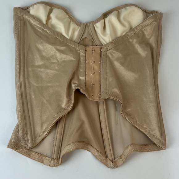 VTG Victoria’s Secret Nude Mesh Corset Top, 36C - Picture 5 of 7